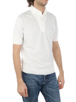 Filippo De Laurentiis | Polo Uomo in Crepe di Cotone>Uomo Polo