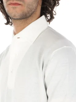 Filippo De Laurentiis | Polo Uomo in Crepe di Cotone>Uomo Polo
