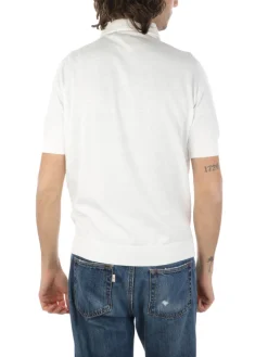 Filippo De Laurentiis | Polo Uomo in Crepe di Cotone><noscript><img width=
