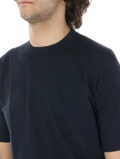 Filippo De Laurentiis | T-Shirt Uomo in Crepe di Cotone>Uomo T-Shirts