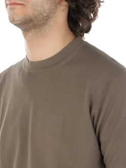 Filippo De Laurentiis | T-Shirt Uomo in Crepe di Cotone>Uomo T-Shirts