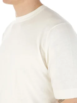 Filippo De Laurentiis | T-Shirt Uomo in Crepe di Cotone><noscript><img width=