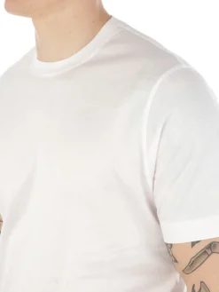 Filippo De Laurentiis | T-Shirt Uomo in Cotone Supima><noscript><img width=