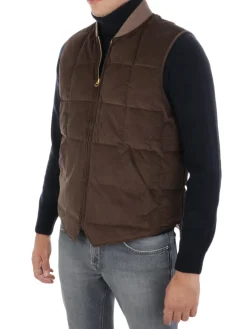 Fortela | Gilet Uomo in Velluto a Coste>Uomo Gilet E Smanicati