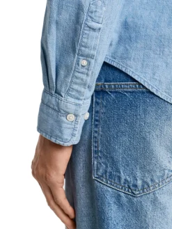 Gant | Chambray Shirt>Uomo Camicie