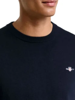 Gant | Classic Cotton C-Neck>Uomo Maglie