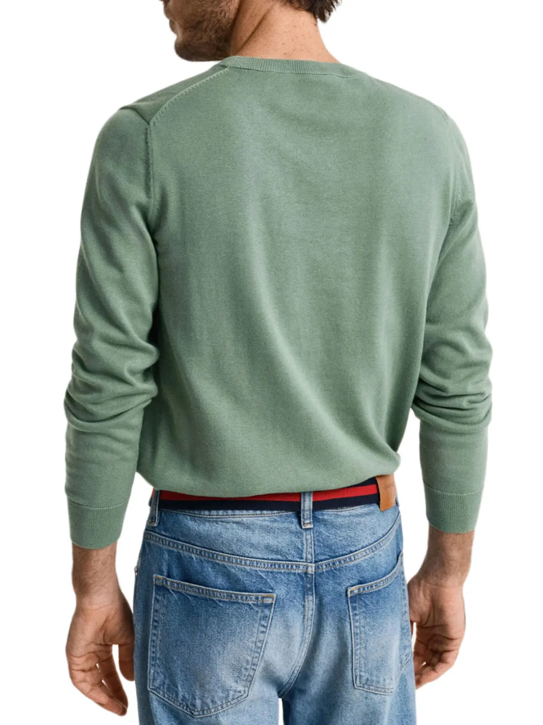 Gant | Classic Cotton C-Neck>Uomo Maglie