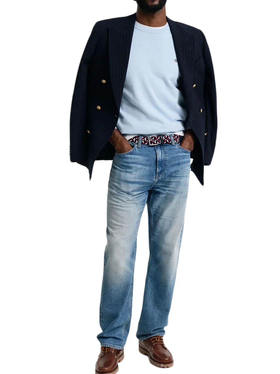Gant | Classic Cotton C-Neck>Uomo Maglie