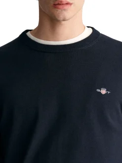 Gant | Classic Cotton C-Neck>Uomo Maglie