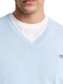 Gant | Classic Cotton V-Neck>Uomo Maglie