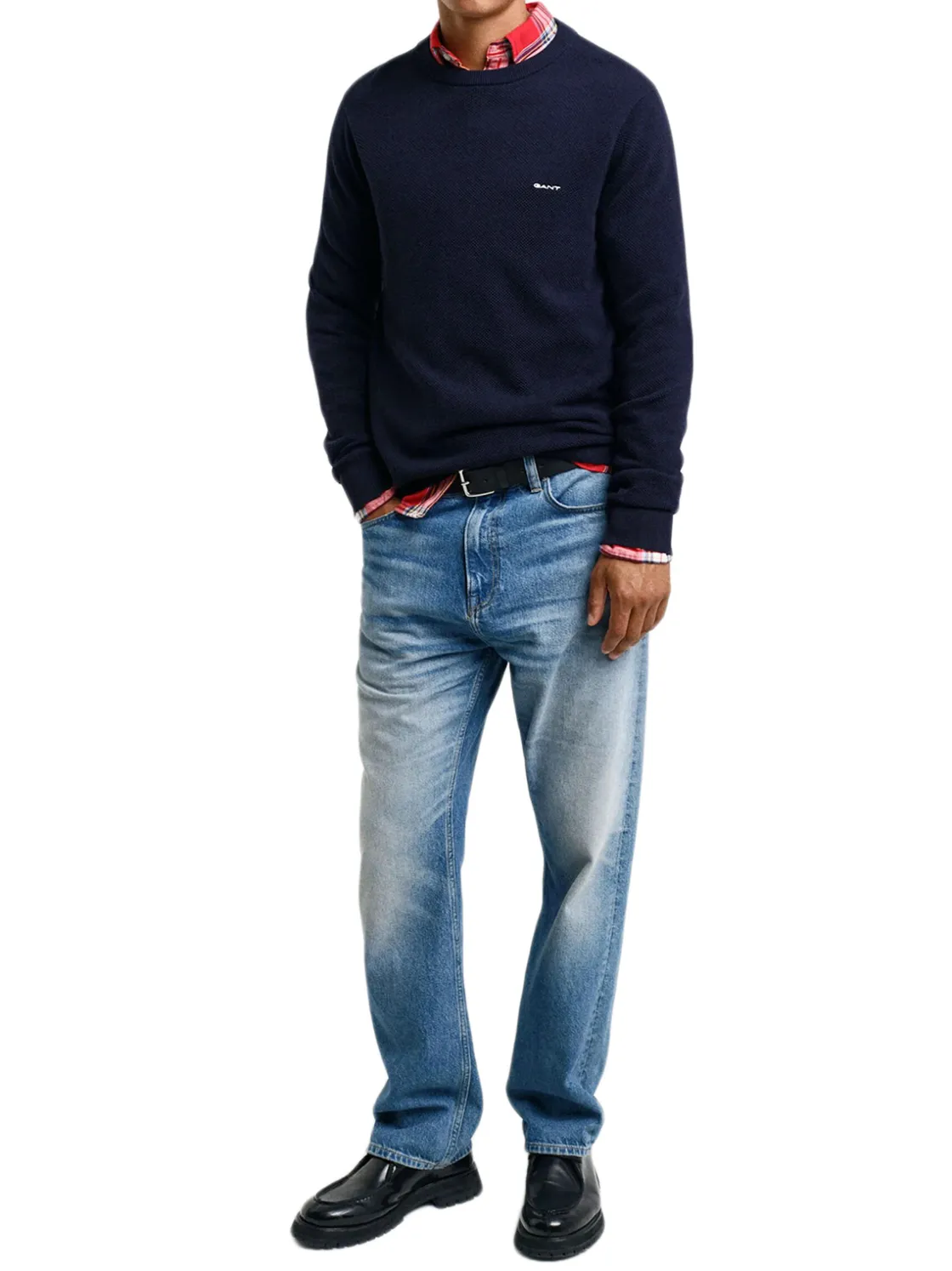Gant | Cotton Pique C-Neck>Uomo Maglie