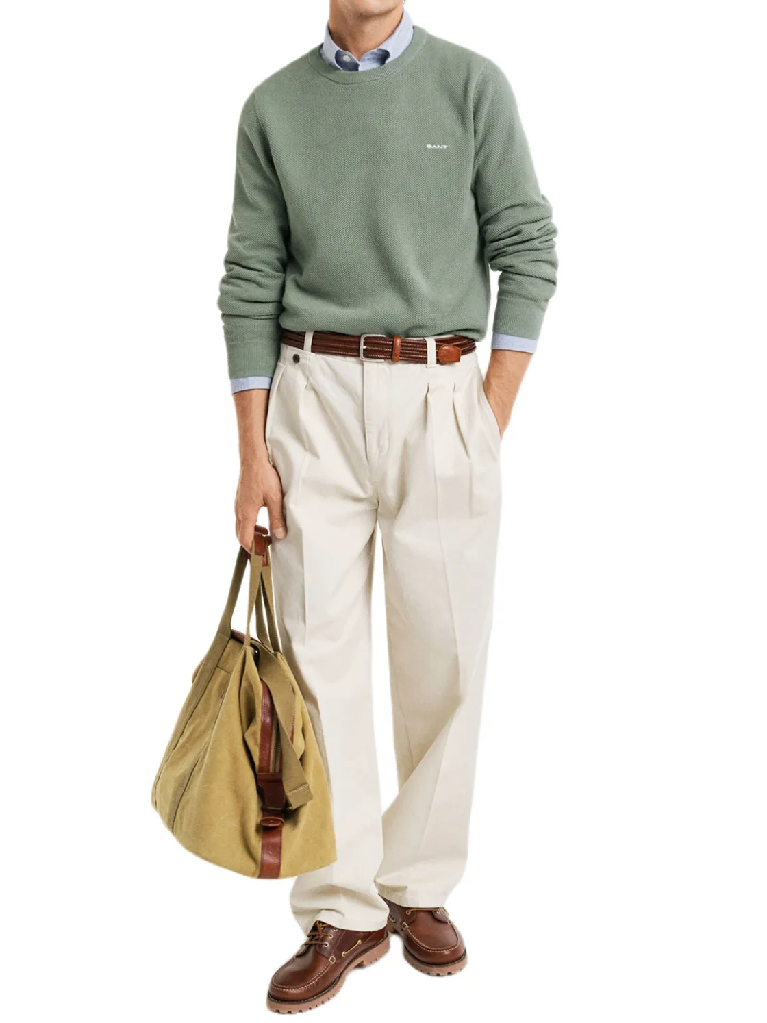 Gant | Cotton Pique C-Neck>Uomo Maglie