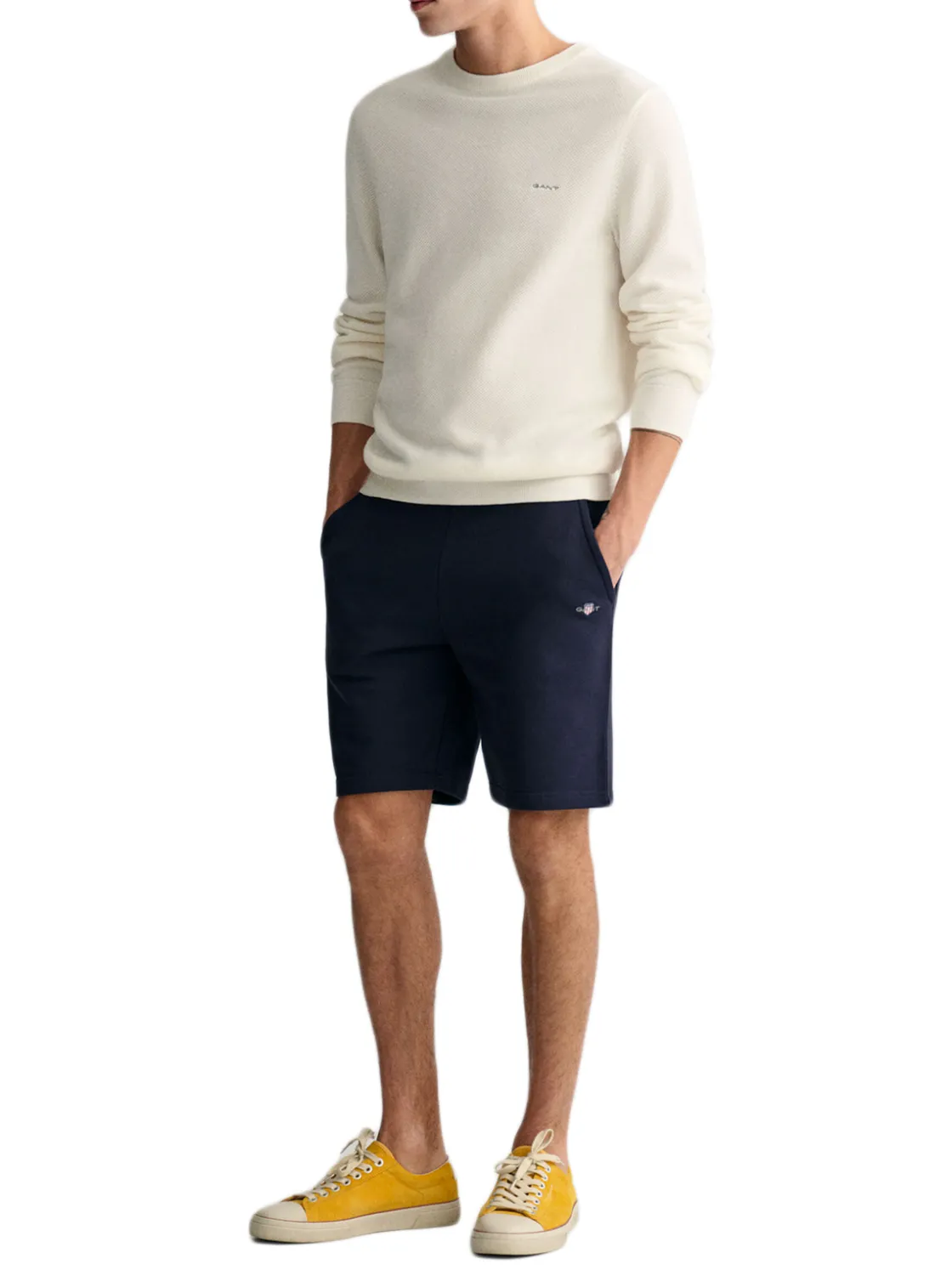 Gant | Cotton Pique C-Neck>Uomo Maglie