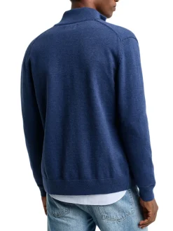 Gant | Cotton Zip Cardigan>Uomo Maglie