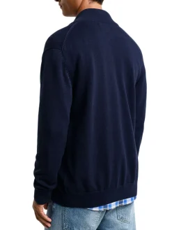 Gant | Cotton Zip Cardigan>Uomo Maglie