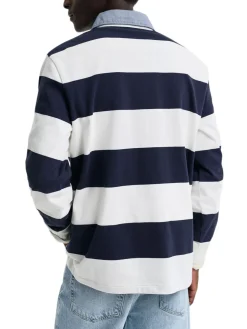 Gant | Reg Chambray Stripe Heavy Rugger>Uomo Polo