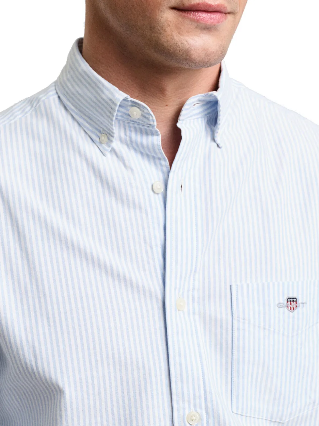 Gant | Reg Classic Oxford Stripe Shirt>Uomo Camicie