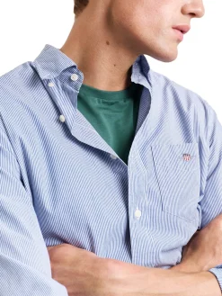 Gant | Reg Classic Poplin Banker Shirt>Uomo Camicie