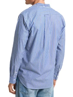 Gant | Reg Classic Poplin Stripe Shirt>Uomo Camicie