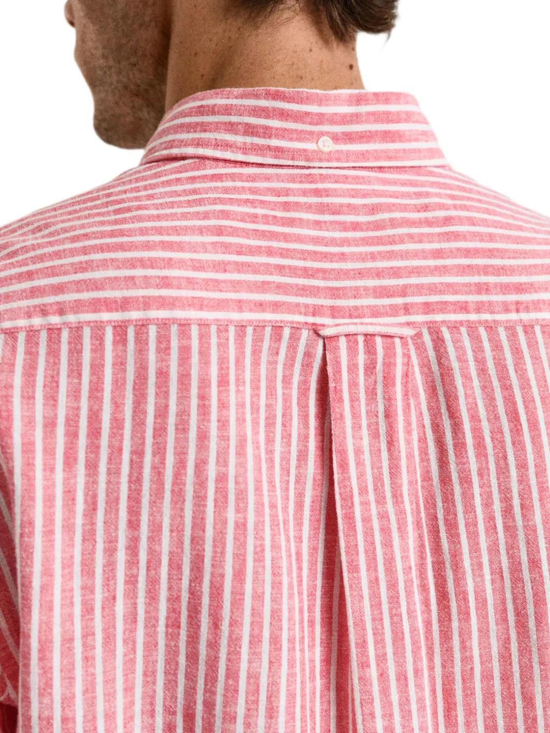 Gant | Reg Cotton Linen Stripe Shirt>Uomo Camicie