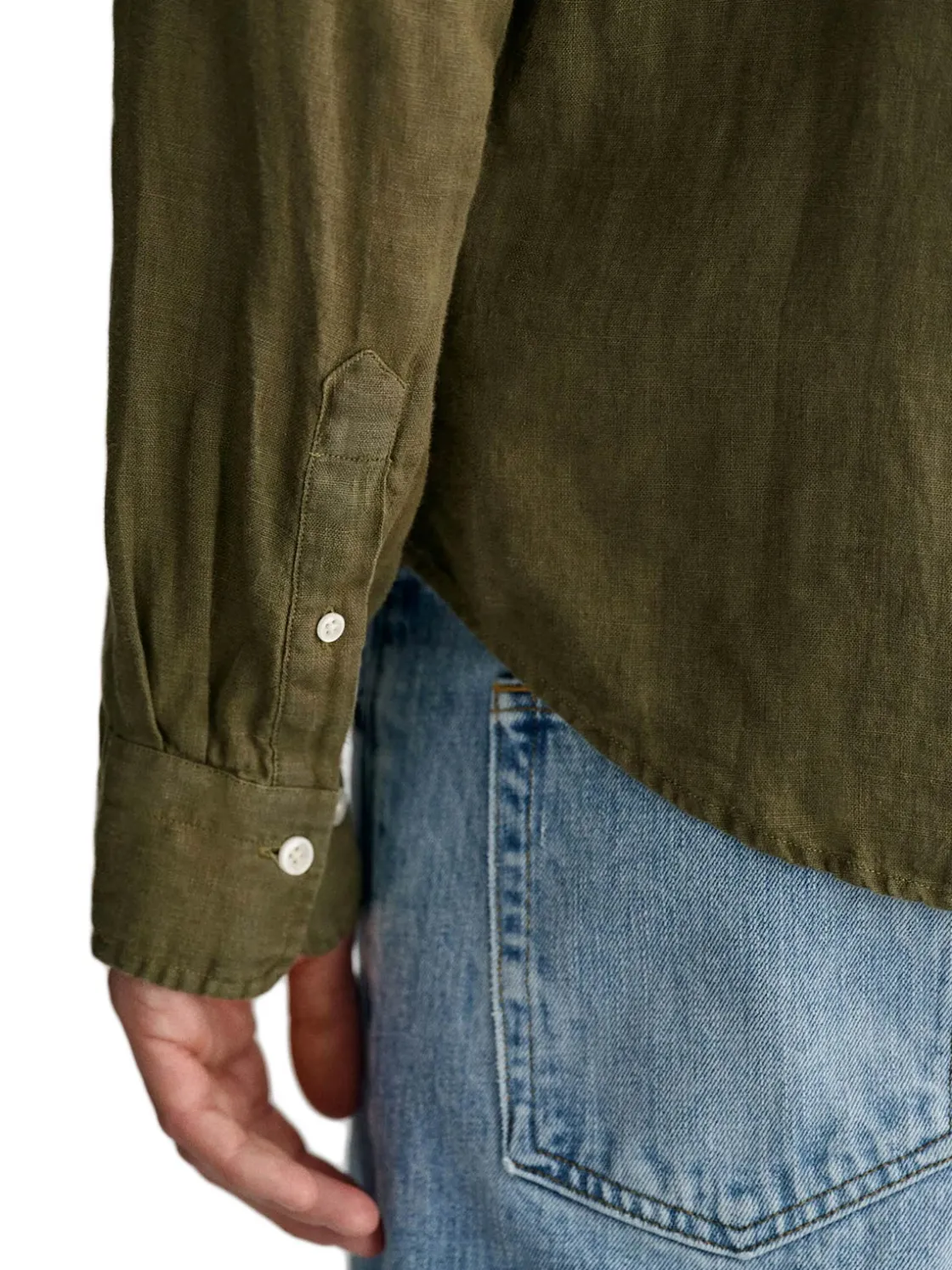 Gant | Reg Gmnt Dyed Linen Shirt>Uomo Camicie