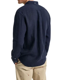 Gant | Reg Gmnt Dyed Linen Shirt>Uomo Camicie