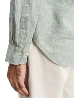 Gant | Reg Linen Shirt>Uomo Camicie