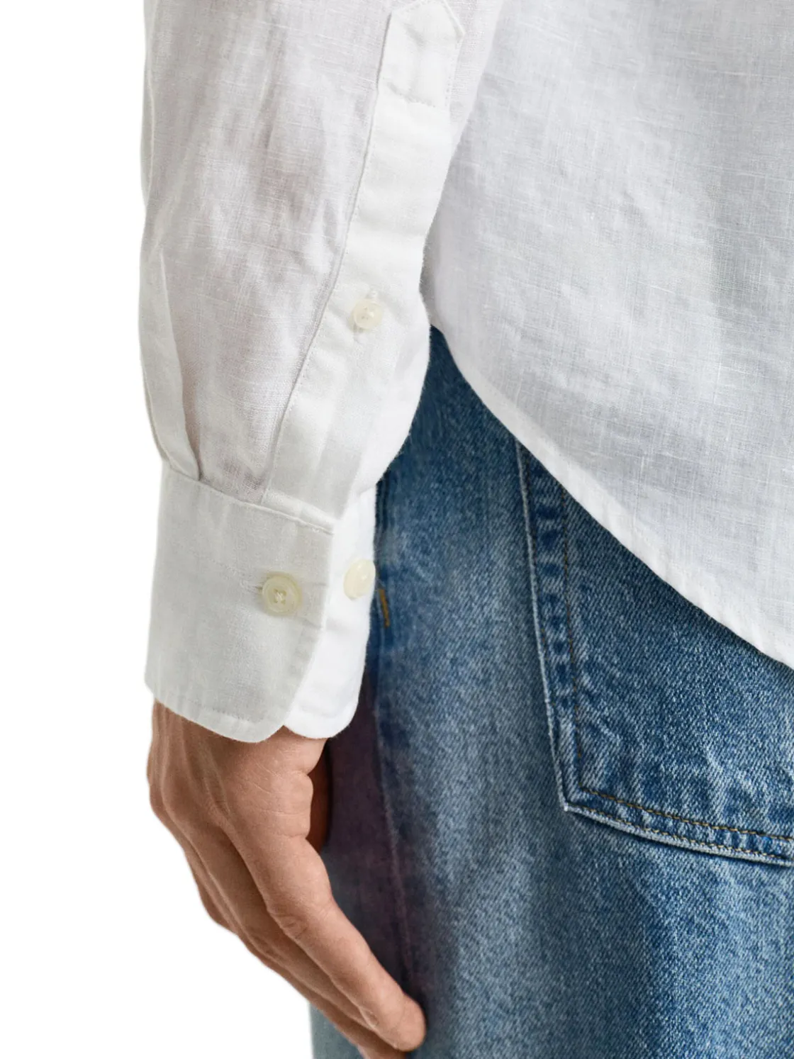 Gant | Reg Linen Shirt>Uomo Camicie