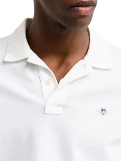 Gant | Reg Shield Ls Pique Rugger>Uomo Polo