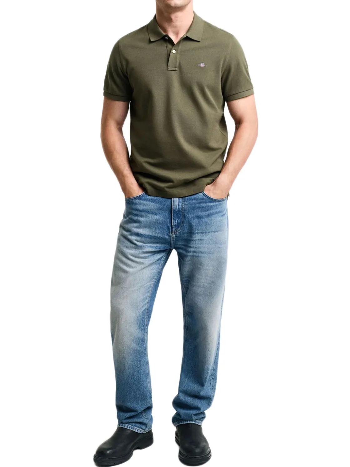 Gant | Reg Shield Ss Pique Polo>Uomo Polo