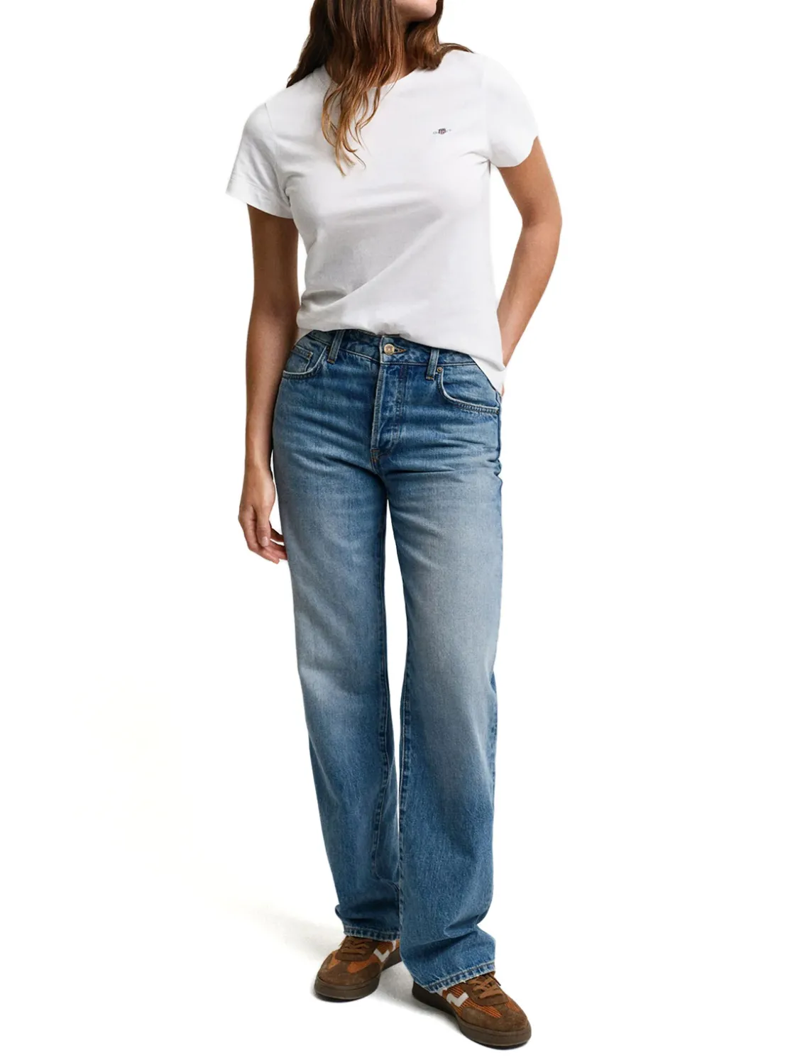 Gant | Reg Shield Ss T-Shirt>Donna T-Shirts
