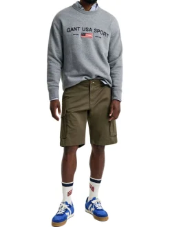 Gant | Relaxed Twill Cargo Shorts><noscript><img width=