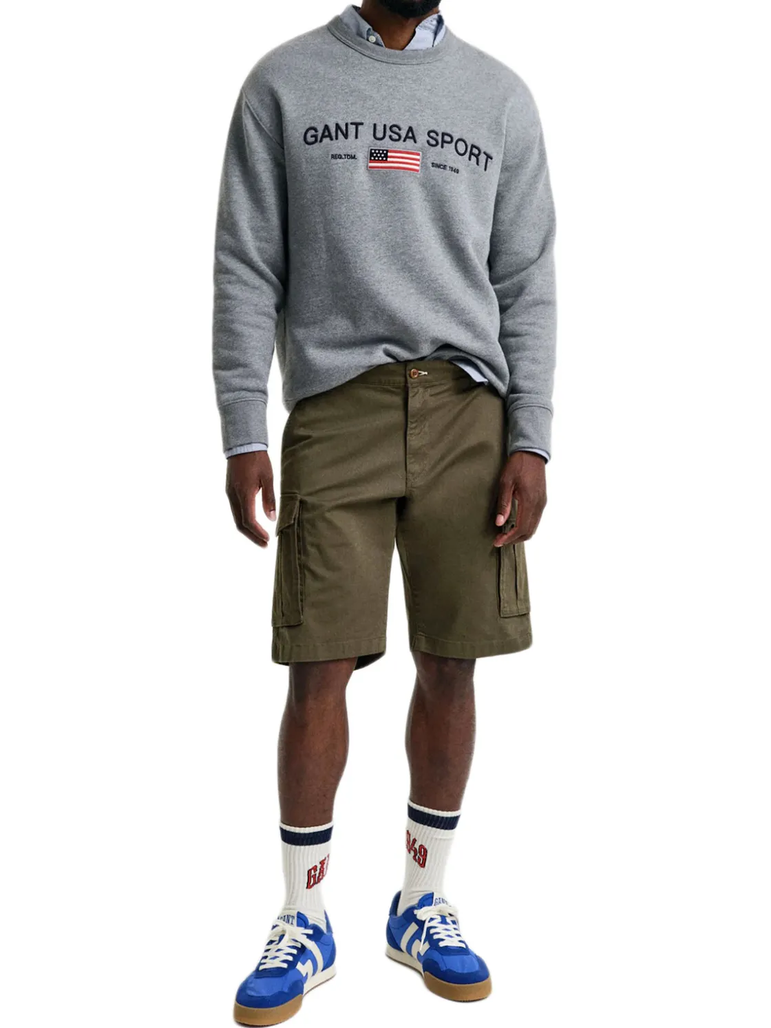 Gant | Relaxed Twill Cargo Shorts>Uomo Bermuda