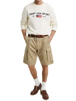 Gant | Relaxed Twill Cargo Shorts><noscript><img width=