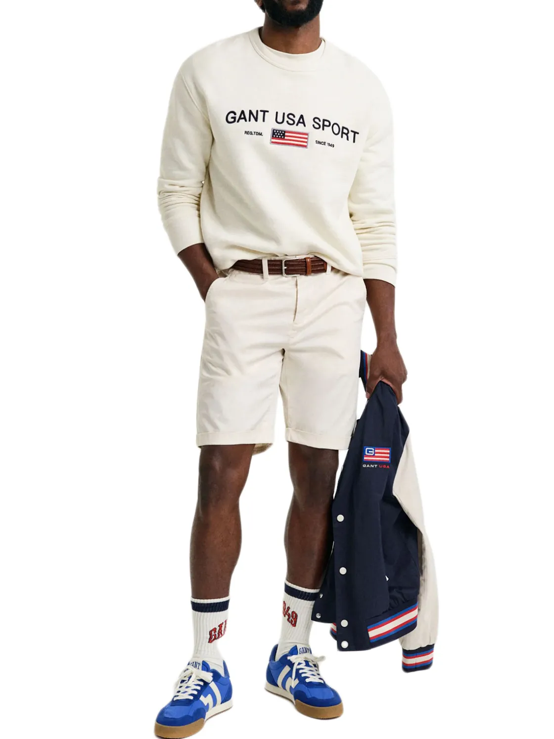 Gant | Slim Sunfaded Chino Shorts>Uomo Bermuda