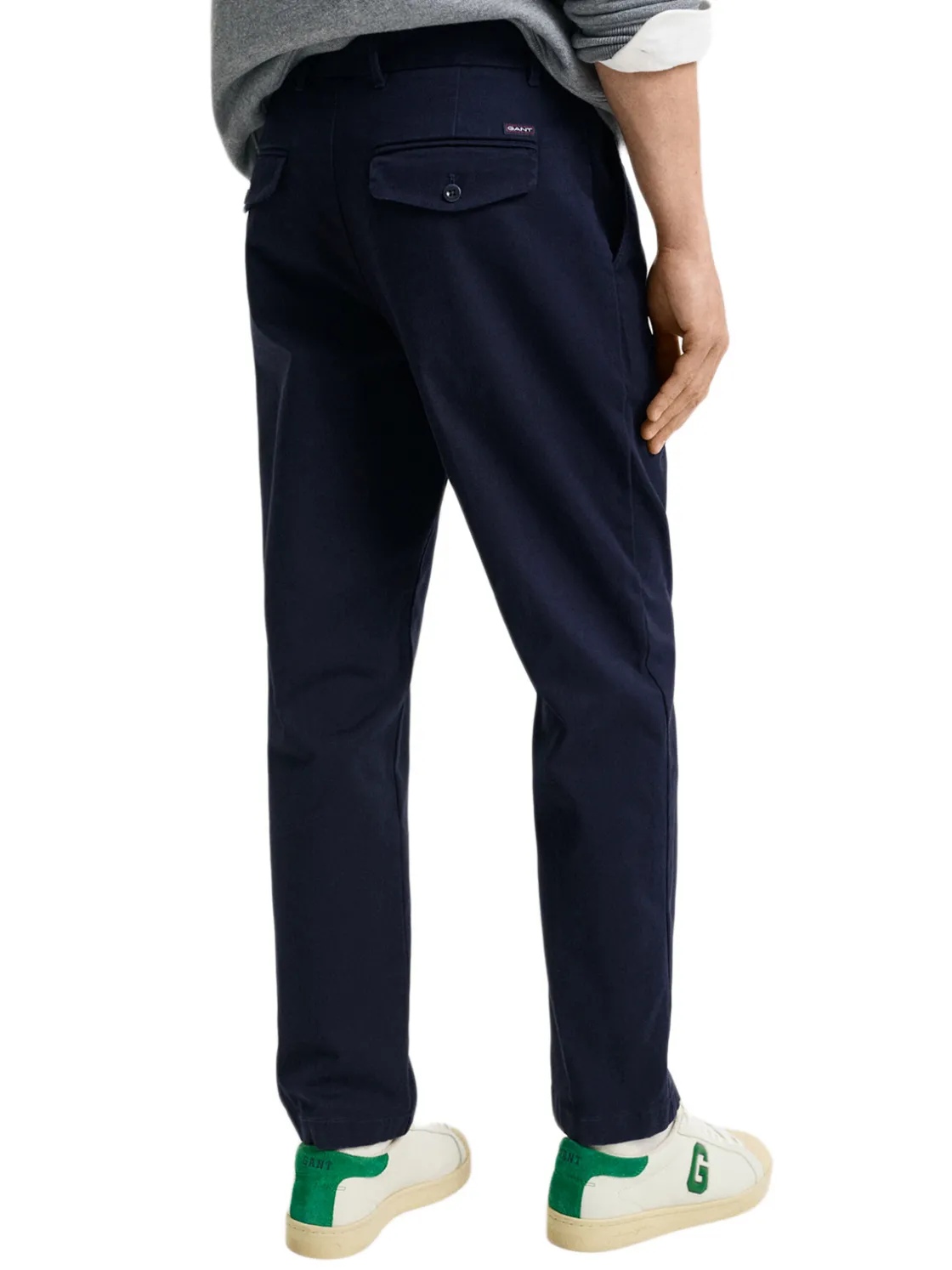 Gant | Slim Tapered Cotton Twill Pants>Uomo Pantaloni
