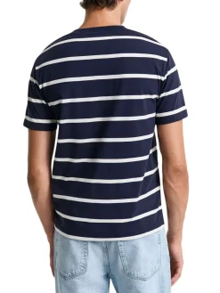 Gant | Striped Ss T-Shirt>Uomo T-Shirts