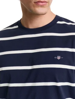 Gant | Striped Ss T-Shirt>Uomo T-Shirts