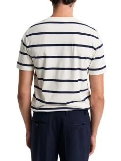 Gant | Striped Ss T-Shirt>Uomo T-Shirts