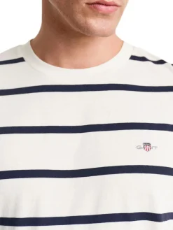 Gant | Striped Ss T-Shirt>Uomo T-Shirts