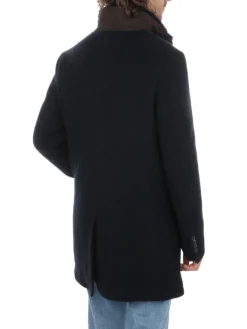 Gimo's | Cappotto Uomo in Lana Honeycomb><noscript><img width=