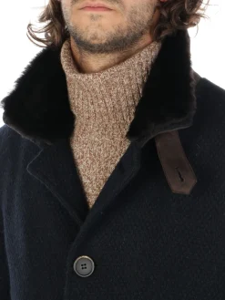 Gimo's | Cappotto Uomo in Lana Honeycomb><noscript><img width=