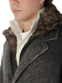 Gimo's | Cappotto Uomo in Lana e Alpaca><noscript><img width=