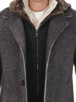 Gimo's | Cappotto Uomo in Lana e Alpaca><noscript><img width=