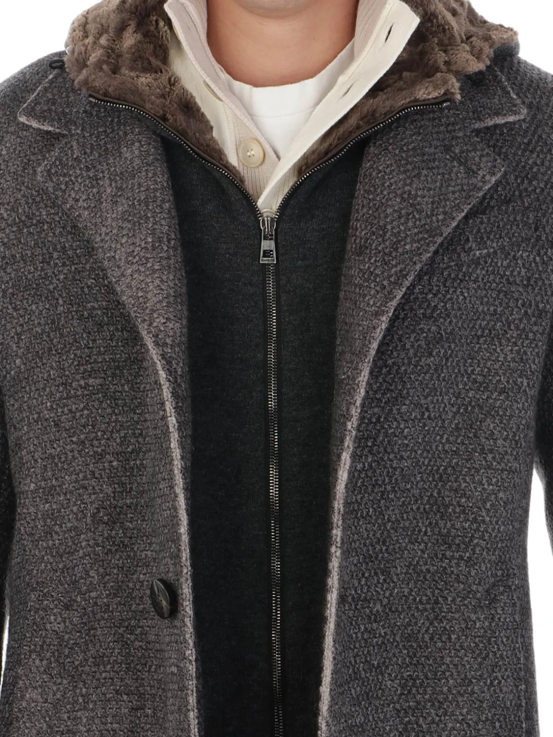 Gimo's | Cappotto Uomo in Lana e Alpaca>Uomo Cappotti E Trench
