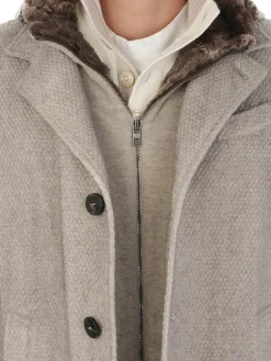 Gimo's | Cappotto Uomo in Lana e Alpaca><noscript><img width=