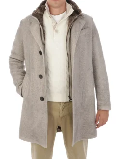 Gimo's | Cappotto Uomo in Lana e Alpaca><noscript><img width=