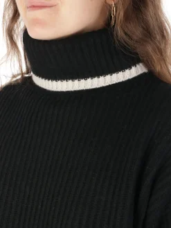 Incontro7 INCONTRO 7 | Dolcevita Donna a Coste in Lana e Cashmere><noscript><img width=