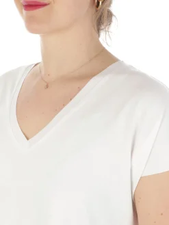 Incontro7 INCONTRO 7 | T-Shirt Donna New Nico V in Viscosa><noscript><img width=