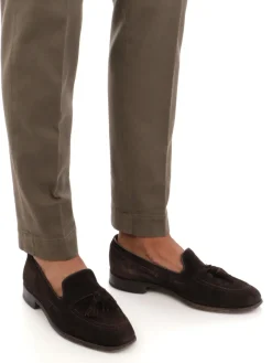 Incotex | Pantalone Uomo con Pince in Cotone><noscript><img width=